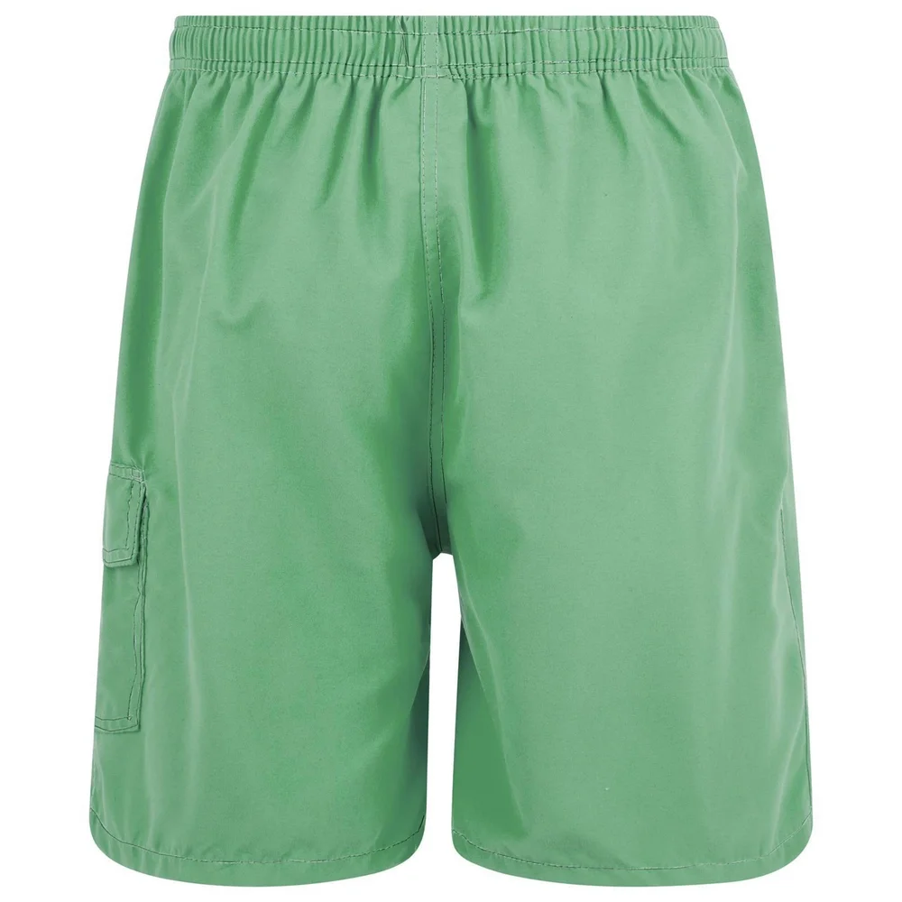 Mens Swim Trunks Adult Male Board Shorts Quick Dry with Cargo Pocket, Green